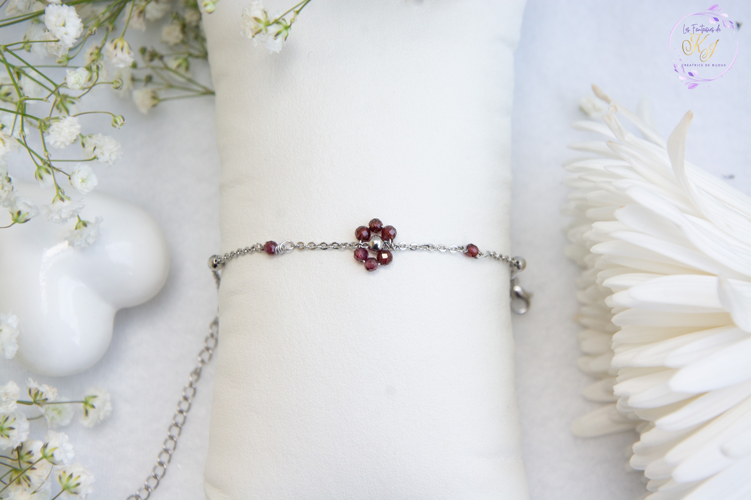 bracelet fantaisie jonc en acier